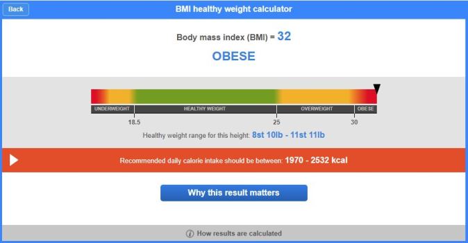 BMI Healthy Weight Calculator 5