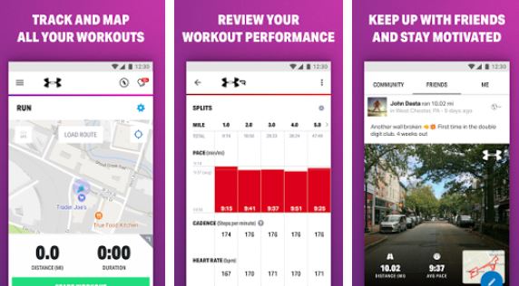 map my walk example screenshots