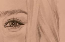 Meghan light areas in hair